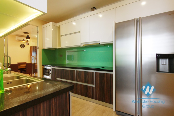 A charming and luxury 3 bedroom apartment for rent in Ciputra Compound